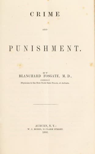 Crime and Punishment cover